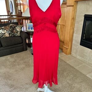 Nine West Vibrant Red Dress